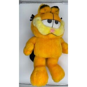 Vintage Garfield Plush Paws Play By Play 13 Inch